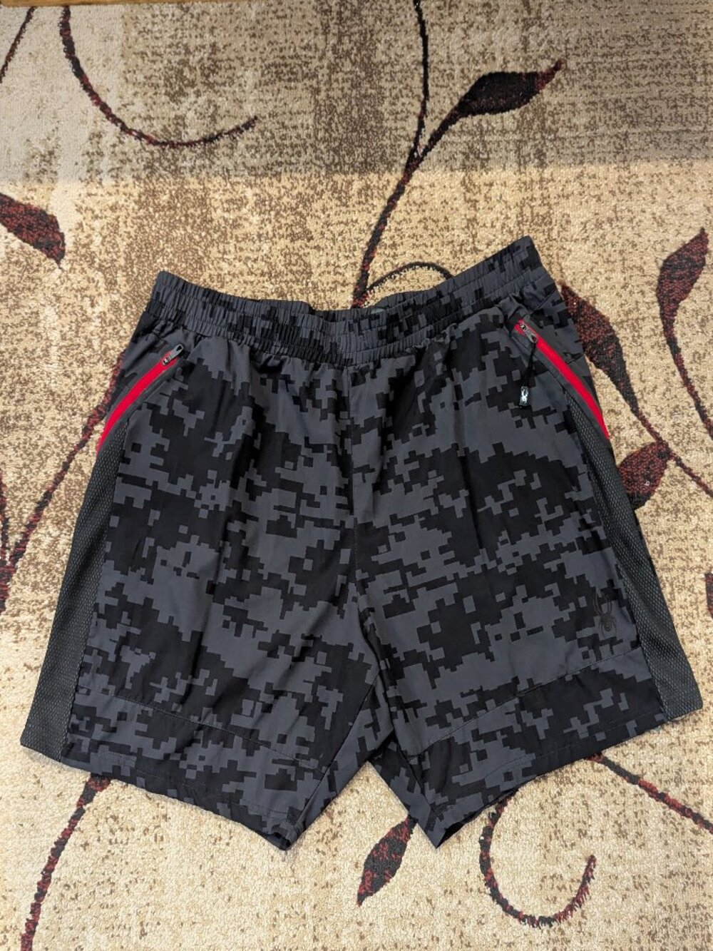 Spyder Digital Camo Woven Training Shorts